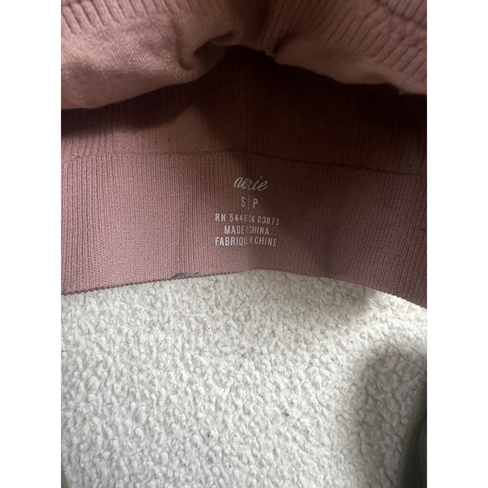 Aerie Sports Bra Lot of 4 Women's Small Ribbed Bralette Black Pink Green - Picture 4 of 9